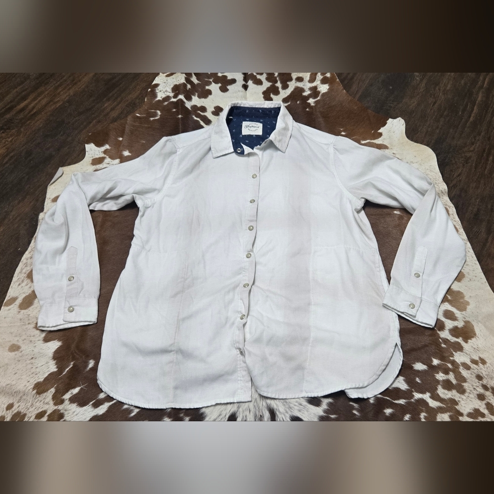 Jachs White Button-Up Shirt